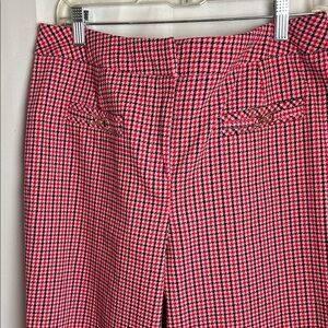 Stylish Pink and Black Checkered Men Shorts